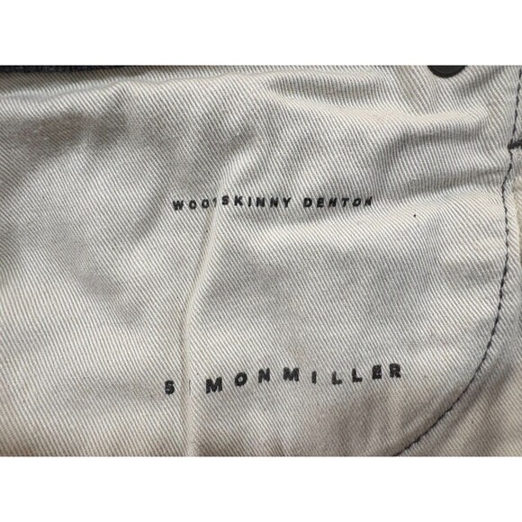 Simon Miller Jeans Mens Dark Wash Denim Denton Skinny USA Japanese Cotton Sz 31 - Picture 8 of 14